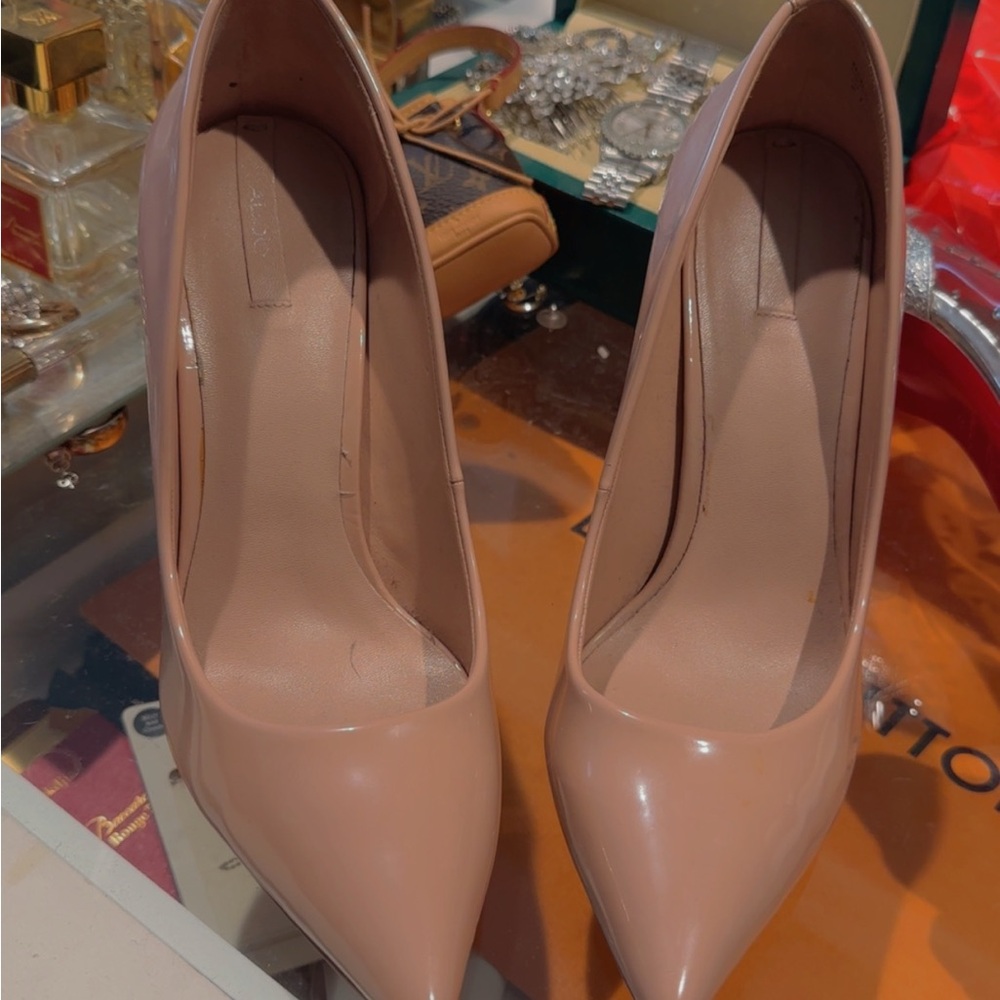 Aldo Tan Stiletto Heels Classic Pumps